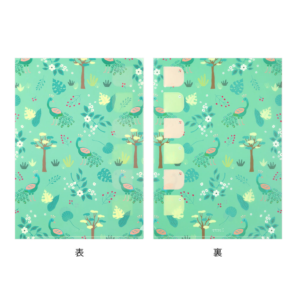 Midori Index Clear Folder Single Pocket A4 (Set of 2)