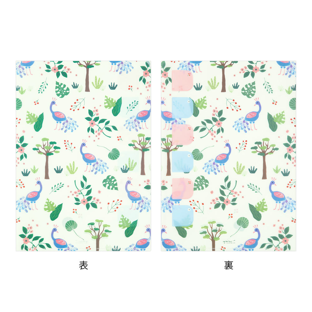 Midori Index Clear Folder Single Pocket A4 (Set of 2)