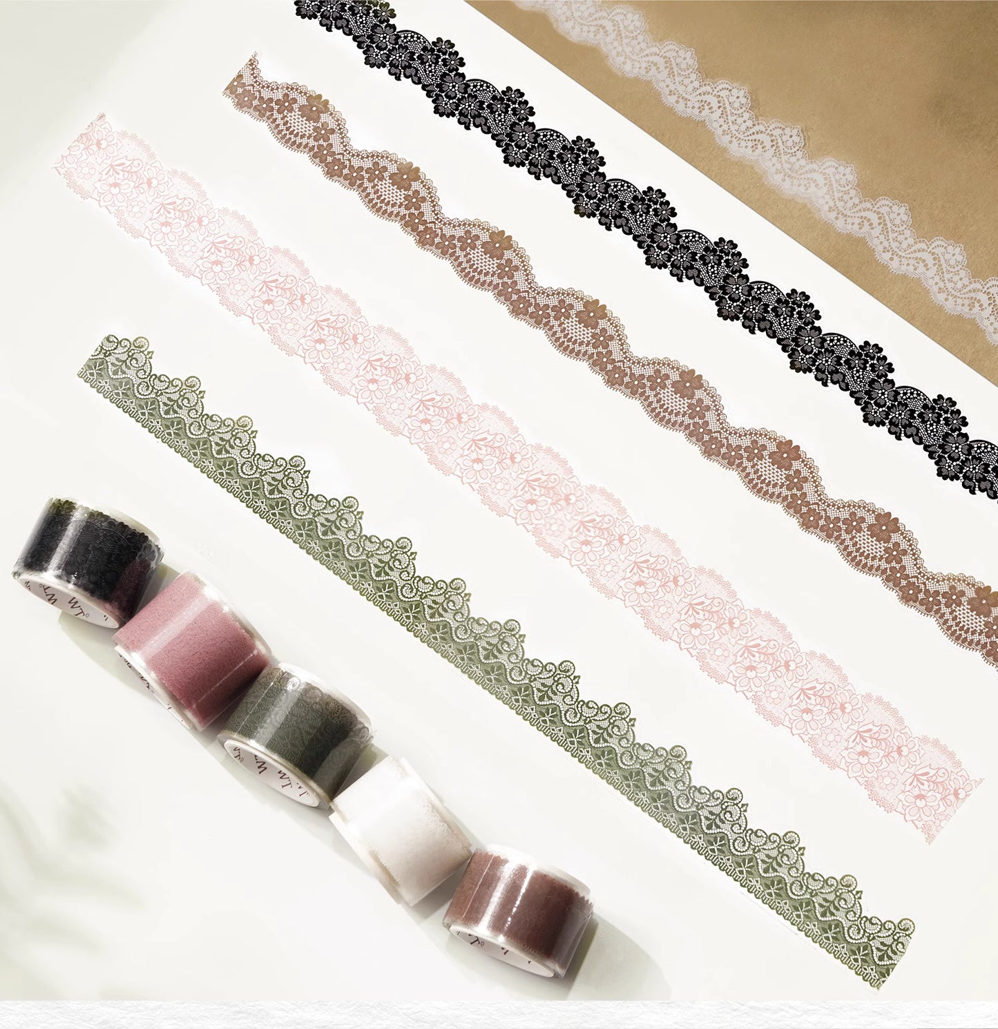 The Washi Tape Shop - Baroque Lace - PET Tape Set
