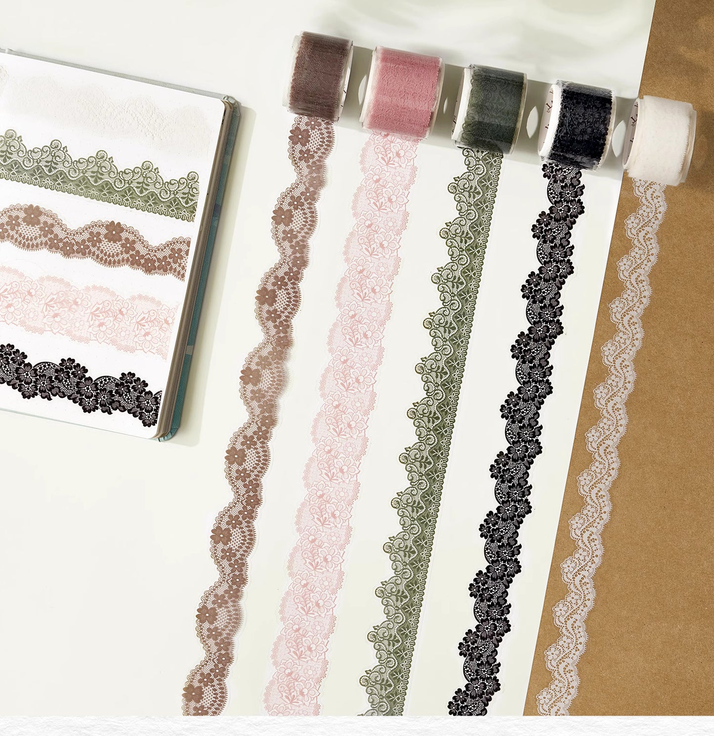 The Washi Tape Shop - Baroque Lace - PET Tape Set