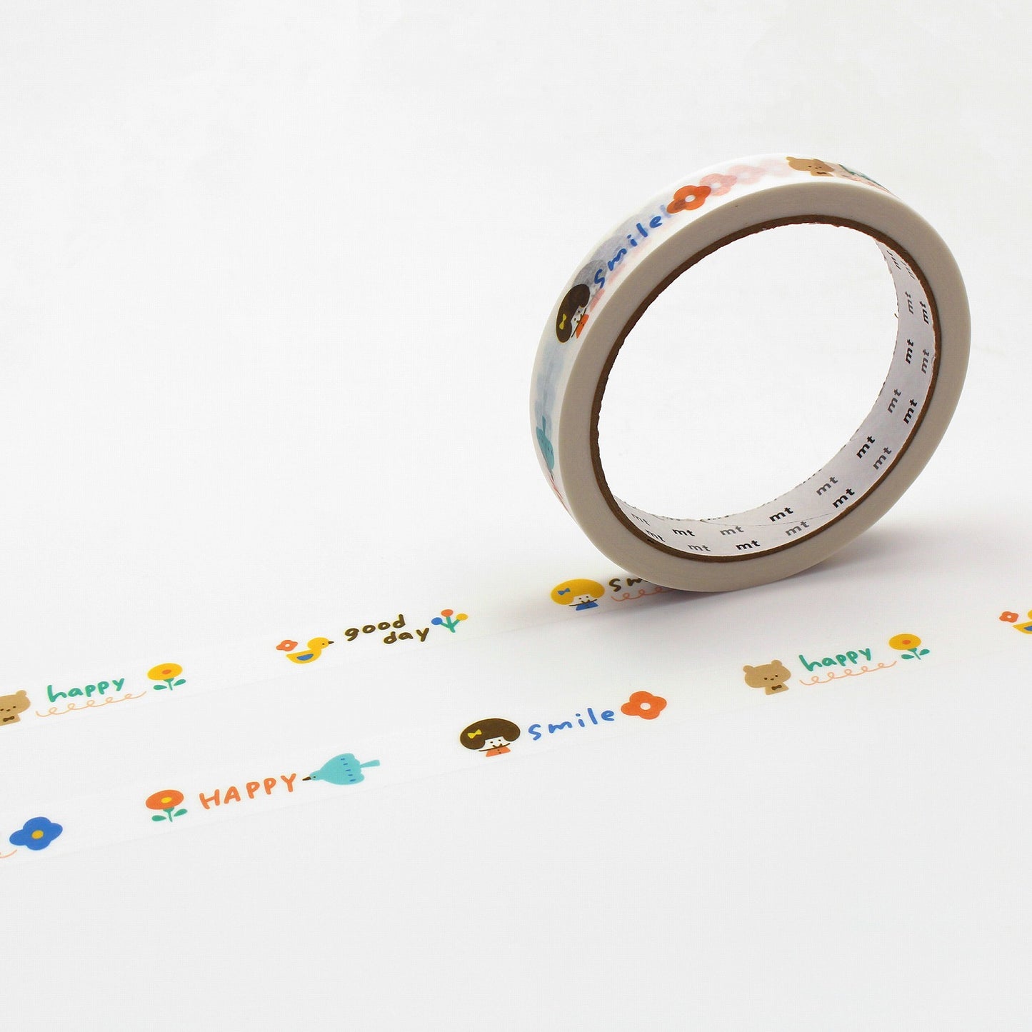 MT Washi Tape - Large Core - Smile (15mm)