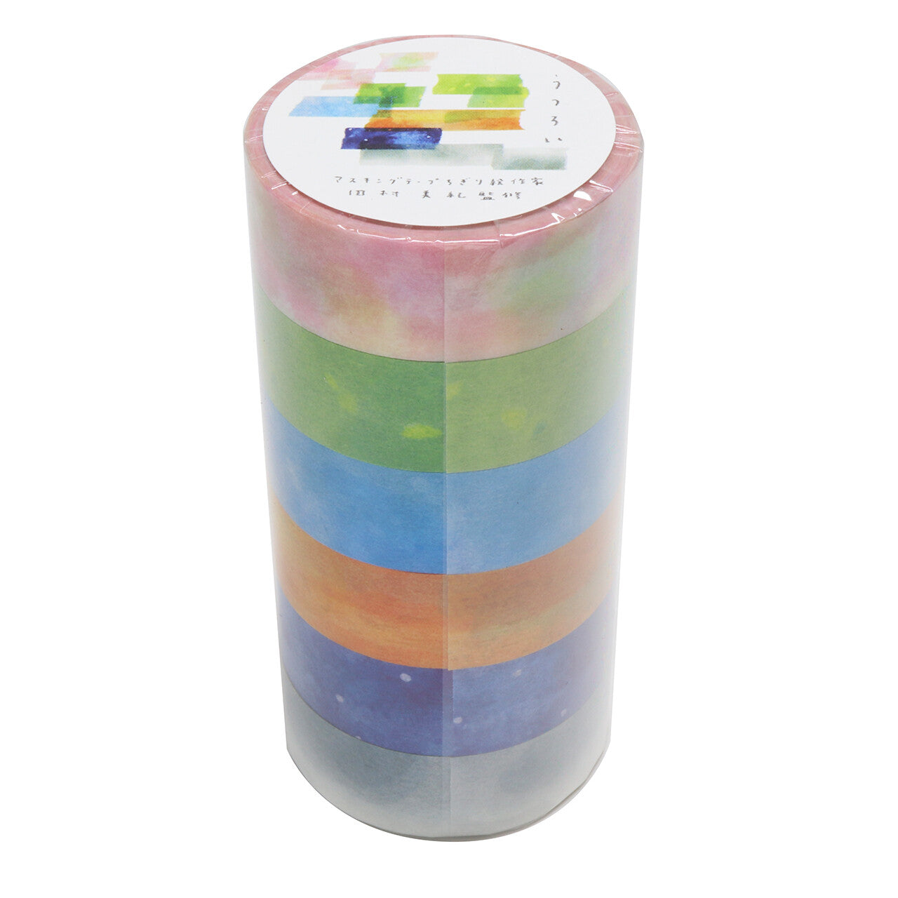 Miki Tamura - Chigiri-e - Flow Washi Tape Set (6 Rolls)
