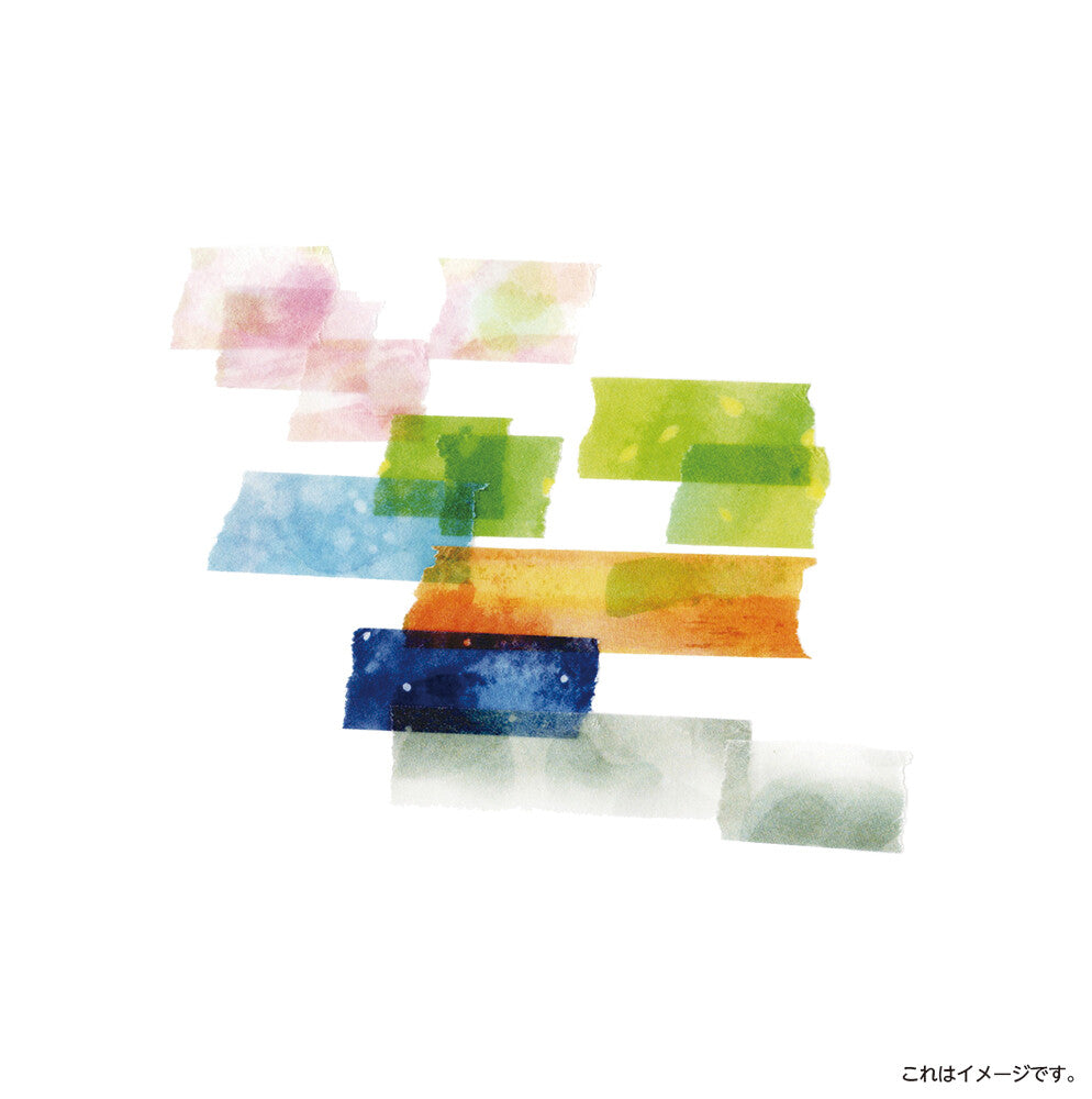 Miki Tamura - Chigiri-e - Flow Washi Tape Set (6 Rolls)