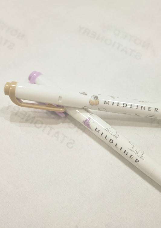 Zebra Mildliner Limited Edition - Mild Lilac and Mild Beige