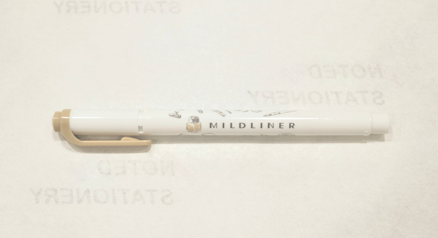 Zebra Mildliner Limited Edition - Mild Lilac and Mild Beige