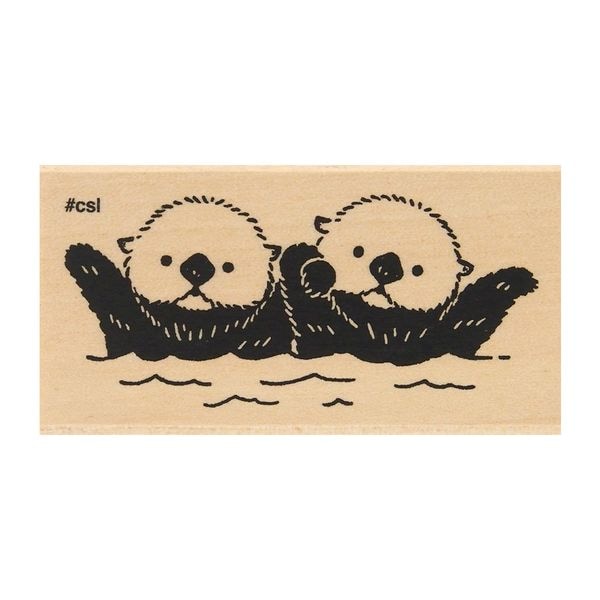 Kodomo No Kao Stamps - I Love Stamp Series - Sea Otters