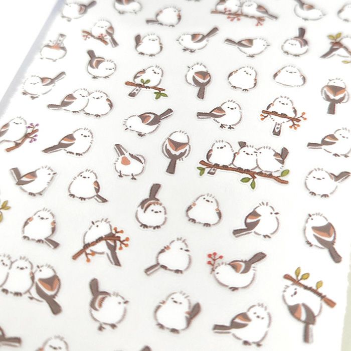 Mind Wave Stickers - Tiny Puffy - Shimaenaga