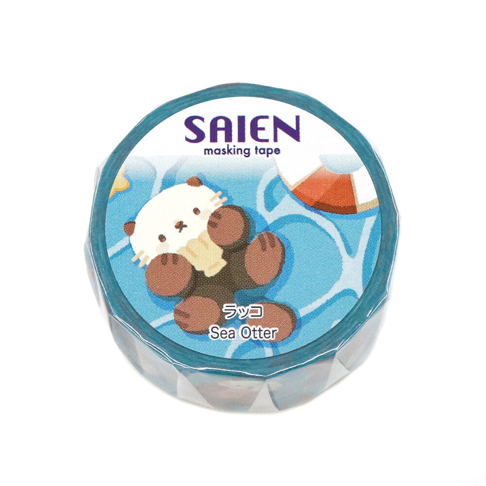 Saien Washi Tape - Sea Otter (20mm)