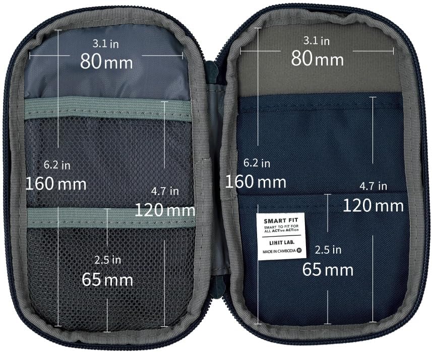 Lihit Lab Smart Fit Compact Pen Case