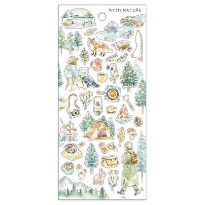 Mind Wave Stickers - With Nature - Hiking