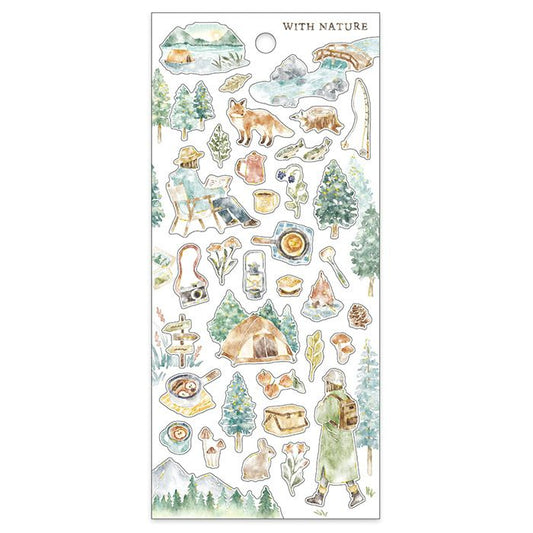 Mind Wave Stickers - With Nature - Hiking