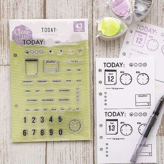 Kodomo No Kao Clear Stamps - Today