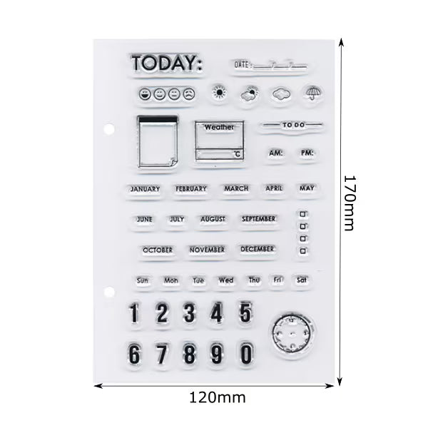 Kodomo No Kao Clear Stamps - Today