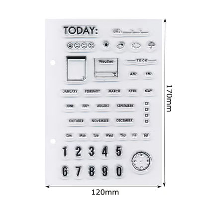 Kodomo No Kao Clear Stamps - Today