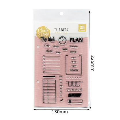 Kodomo No Kao Clear Stamps - This Week