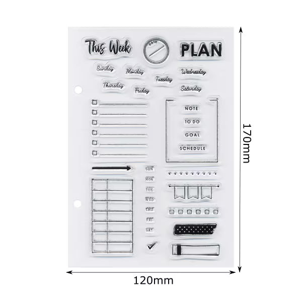 Kodomo No Kao Clear Stamps - This Week