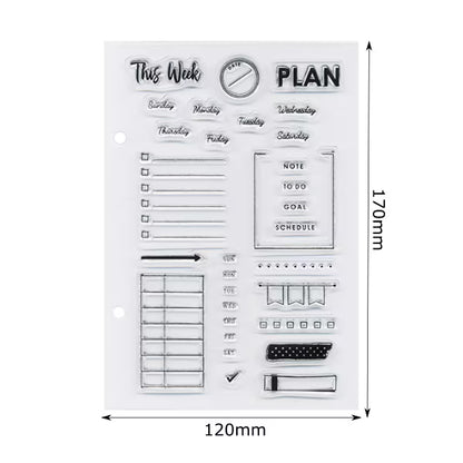Kodomo No Kao Clear Stamps - This Week