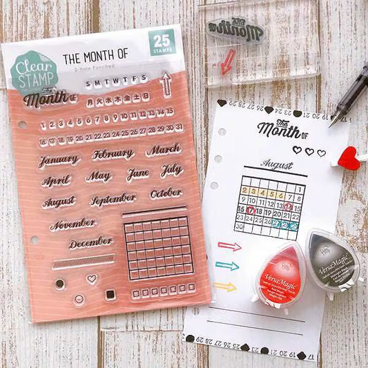 Kodomo No Kao Clear Stamps - This Month Of