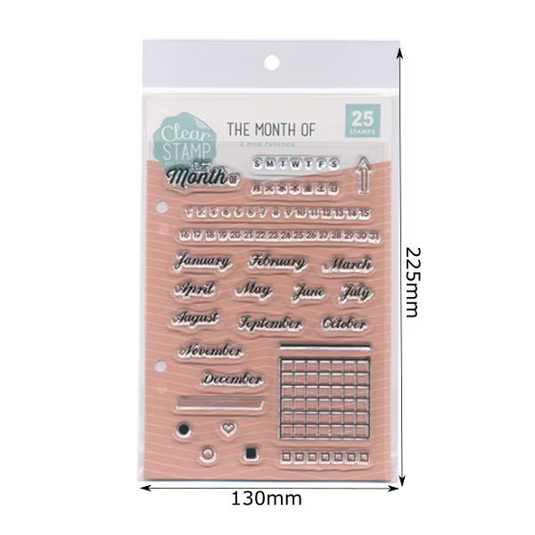 Kodomo No Kao Clear Stamps - This Month Of