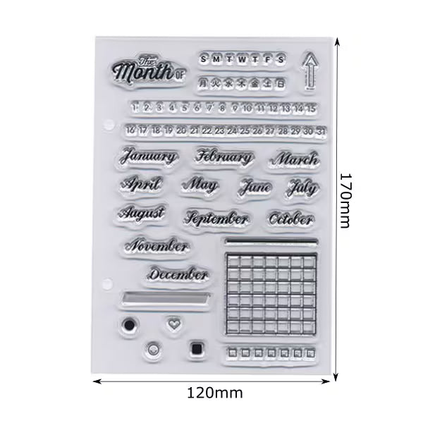 Kodomo No Kao Clear Stamps - This Month Of
