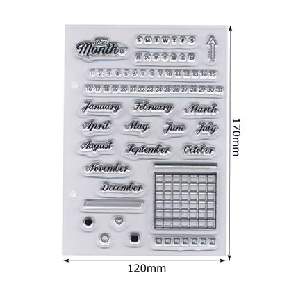 Kodomo No Kao Clear Stamps - This Month Of