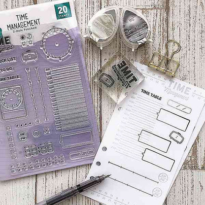 Kodomo No Kao Clear Stamps - Time Management