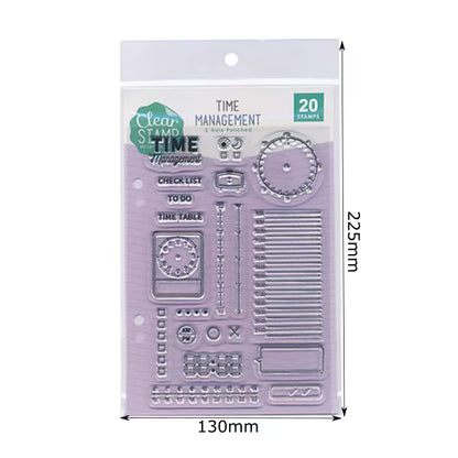 Kodomo No Kao Clear Stamps - Time Management