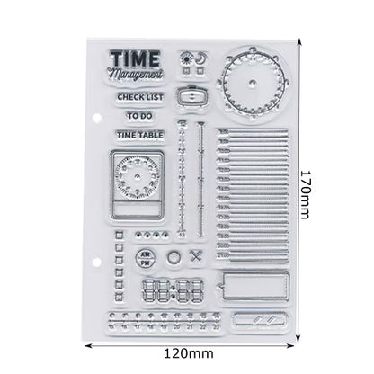 Kodomo No Kao Clear Stamps - Time Management