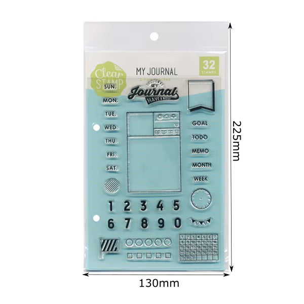 Kodomo No Kao Clear Stamps - My Journal