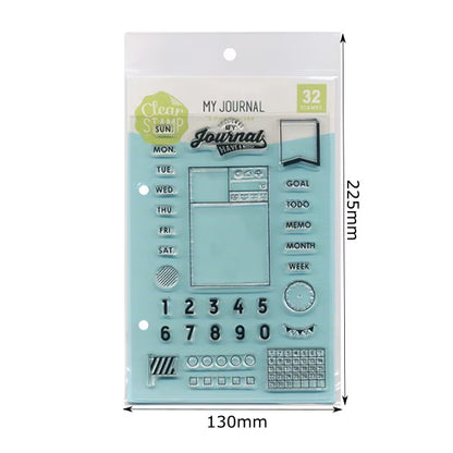 Kodomo No Kao Clear Stamps - My Journal