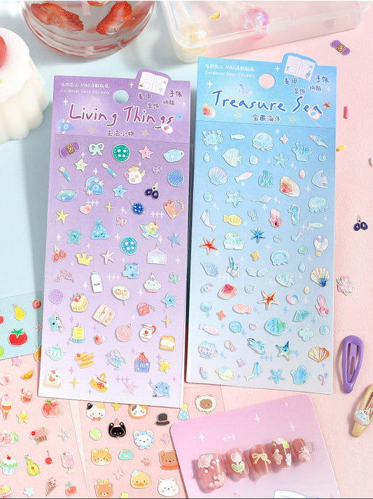 Cardlover - Mini 3D Relief Stickers - Little Everyday Things