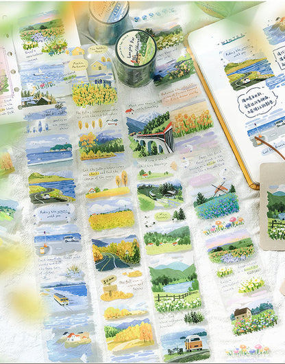 Cardlover - Pass Through The World PET Stickers Roll