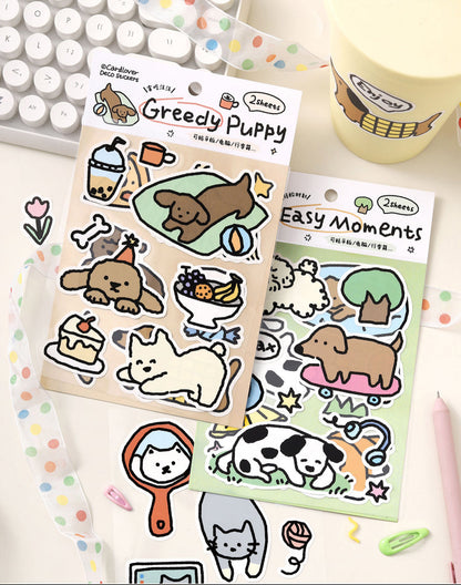 Cardlover - Full Time Chill Stickers