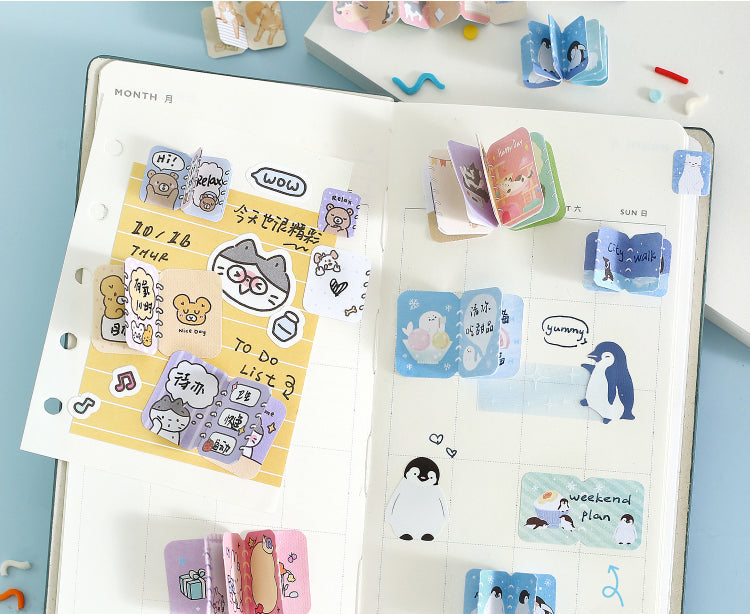 Cardlover - Tiny Flip-book Stickers