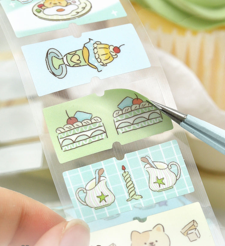 Cardlover - Wandering in Happiness Die-Cut Stickers Roll