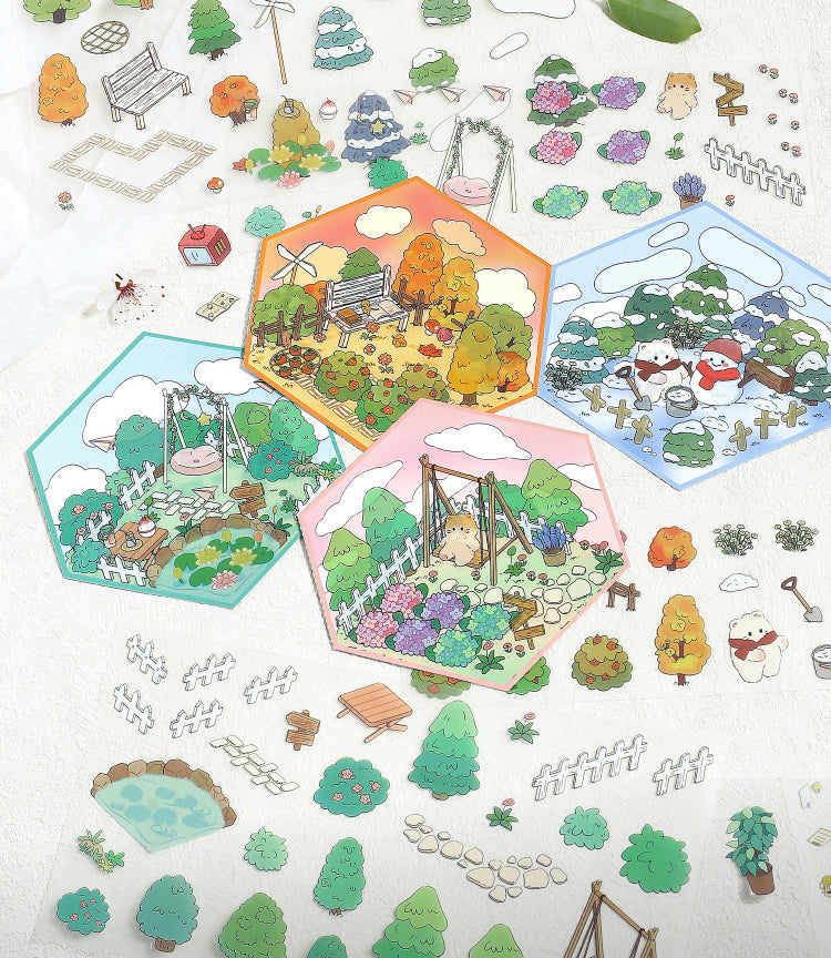 Cardlover - My Mini World Series - Scene Stickers