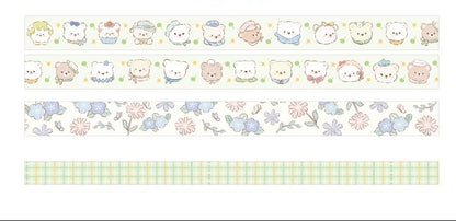 Cardlover - Flower Sweetheart Washi Tape Sets (3 Rolls Per Pack)
