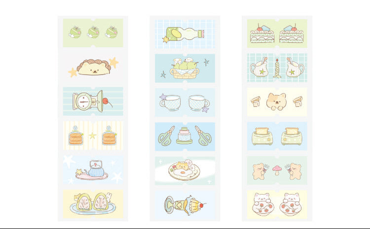Cardlover - Wandering in Happiness Die-Cut Stickers Roll