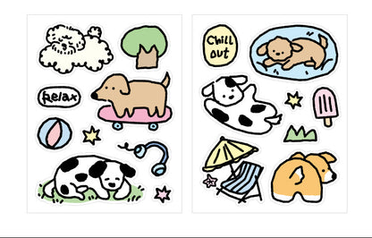 Cardlover - Full Time Chill Stickers