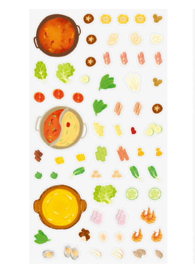Cardlover- Vitality Kitchen Series - Interactive Stickers