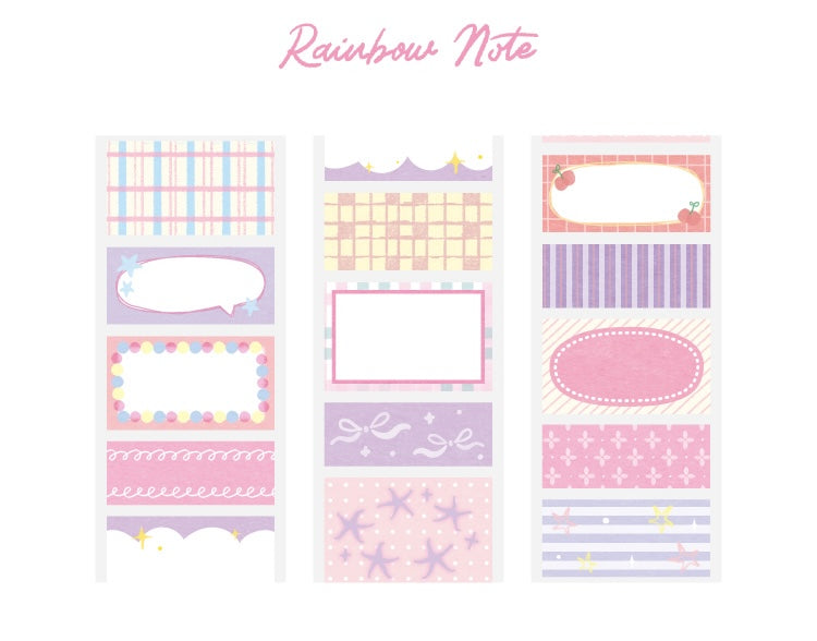 Cardlover - Soft Colors Writable Stickers Roll