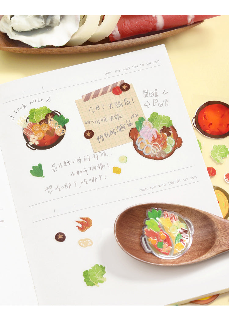 Cardlover- Vitality Kitchen Series - Interactive Stickers