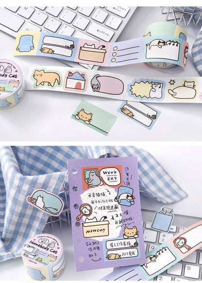 Cardlover - Full-Time Chill Die-Cut Writable Stickers Roll