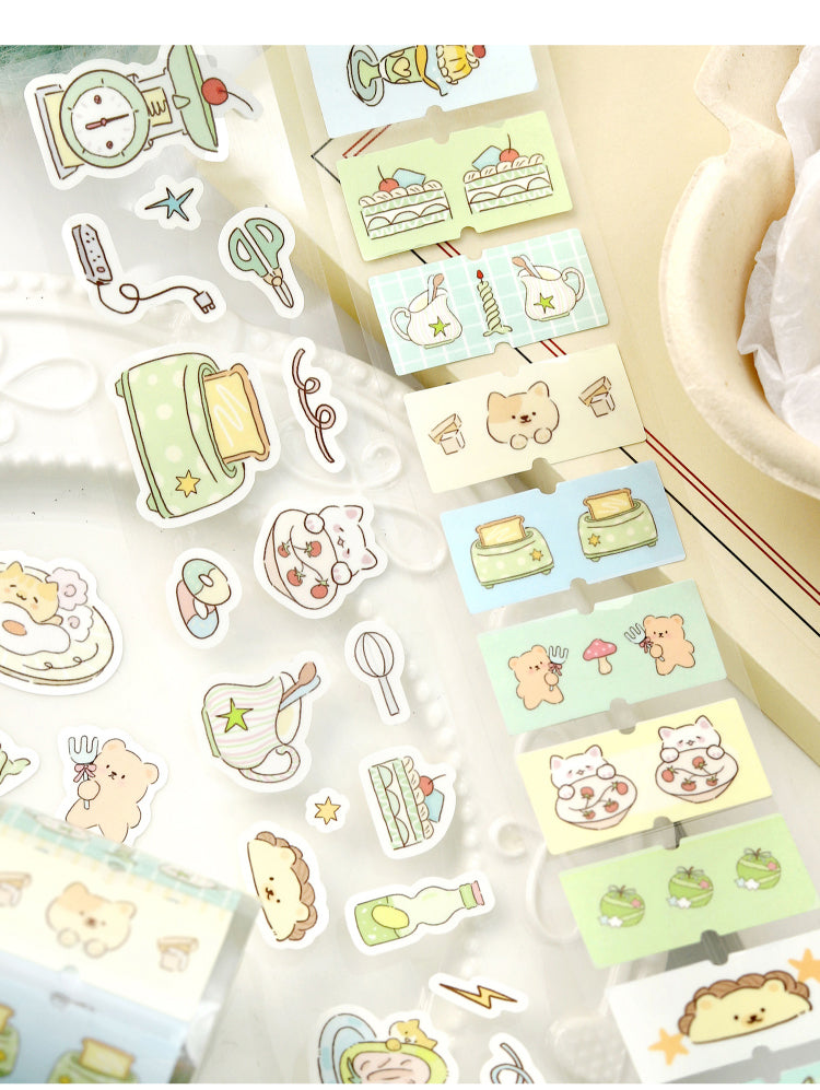 Cardlover - Wandering in Happiness Die-Cut Stickers Roll