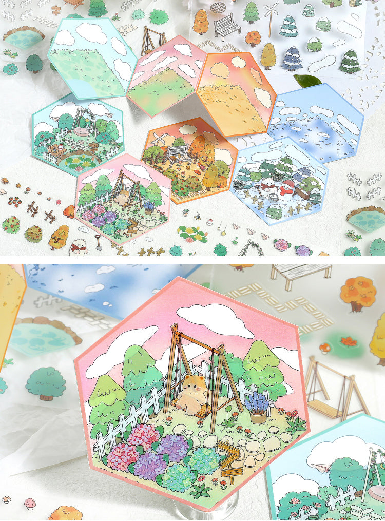 Cardlover - My Mini World Series - Scene Stickers