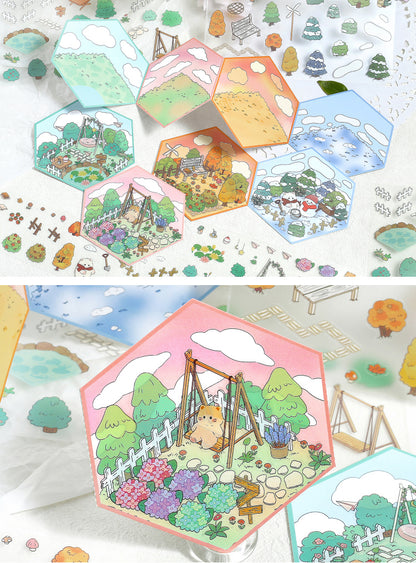 Cardlover - My Mini World Series - Scene Stickers