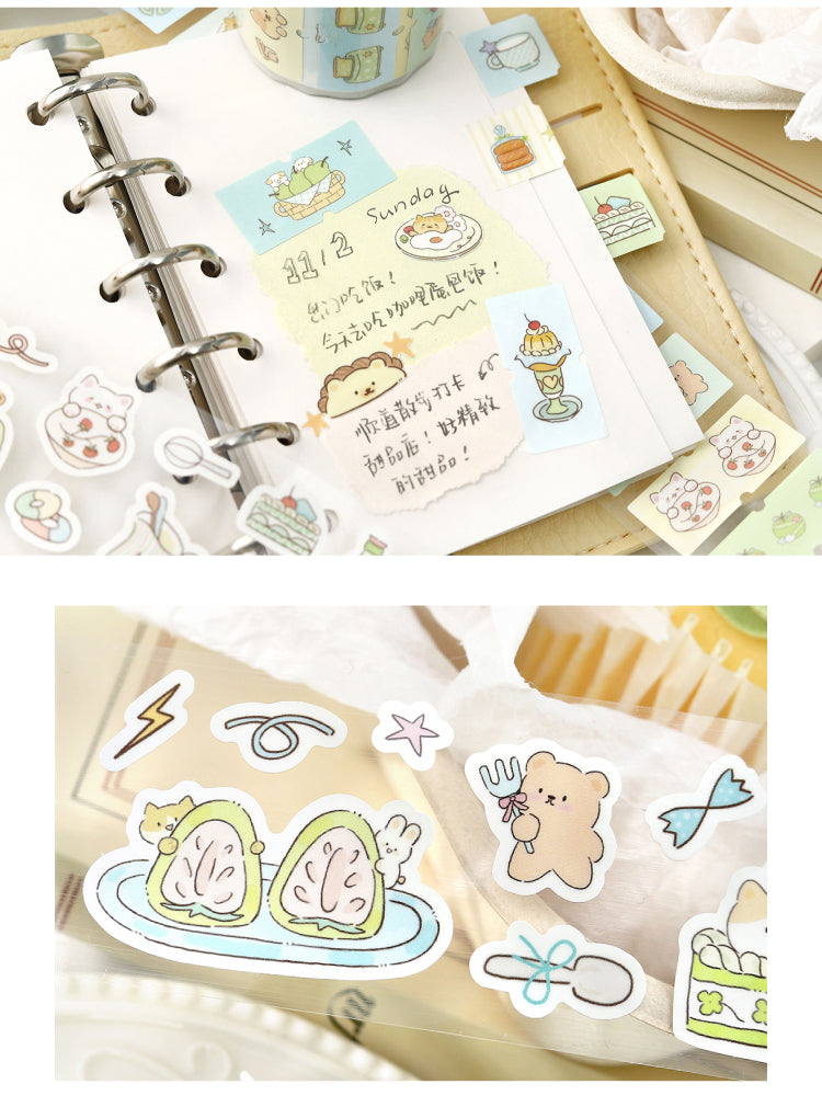Cardlover - Wandering in Happiness Die-Cut Stickers Roll
