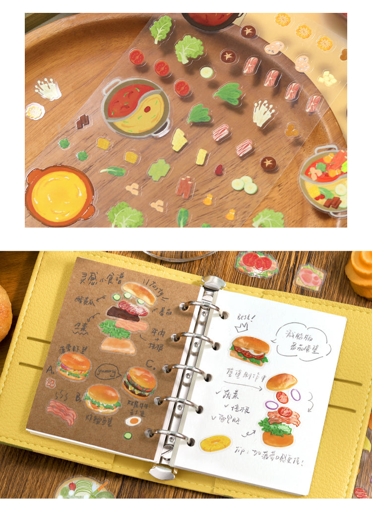 Cardlover- Vitality Kitchen Series - Interactive Stickers