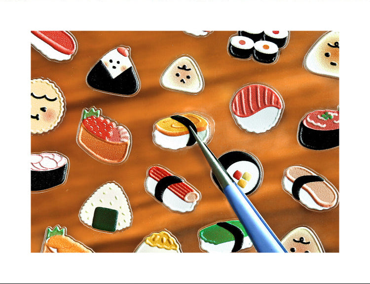 Cardlover - Yummy Market Mini 3D Relief Stickers