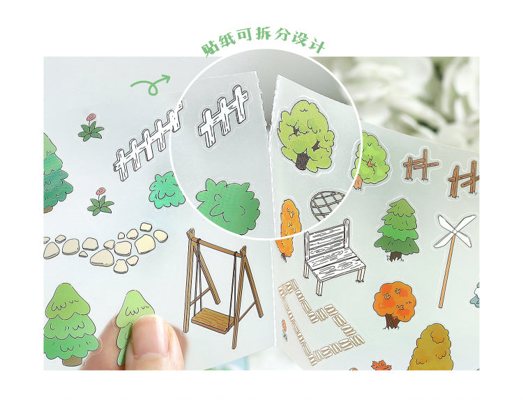 Cardlover - My Mini World Series - Scene Stickers